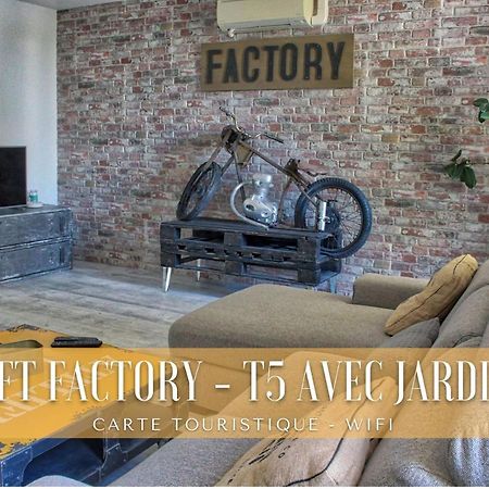 The Loft Factory 4 Chambres Vue Garonne + Jardin Lormont Esterno foto