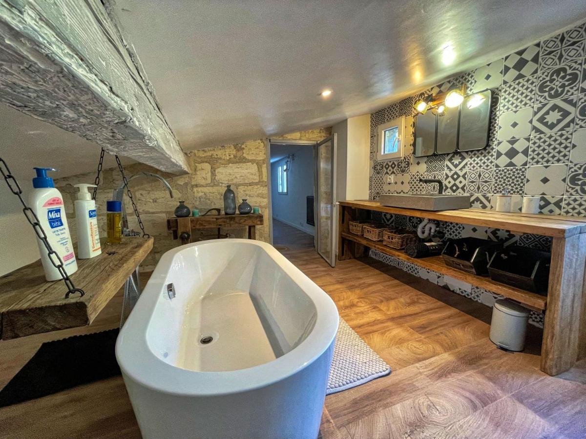 The Loft Factory 4 Chambres Vue Garonne + Jardin Lormont Esterno foto