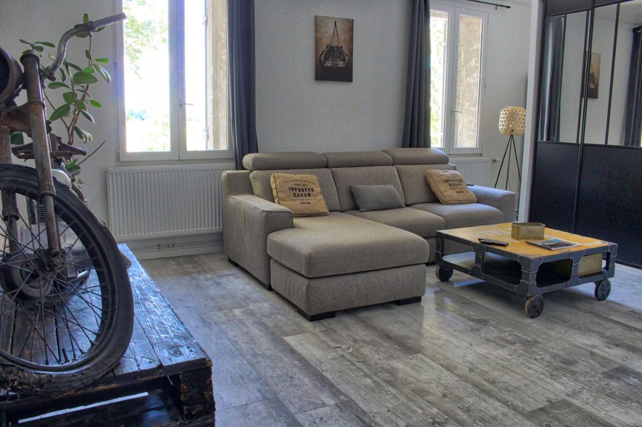 The Loft Factory 4 Chambres Vue Garonne + Jardin Lormont Esterno foto