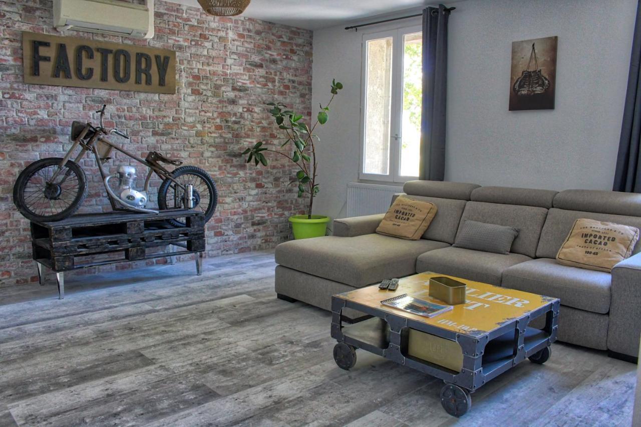 The Loft Factory 4 Chambres Vue Garonne + Jardin Lormont Esterno foto